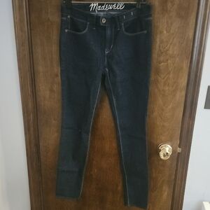 Madewell Blue Skinny Jeans Full-Length